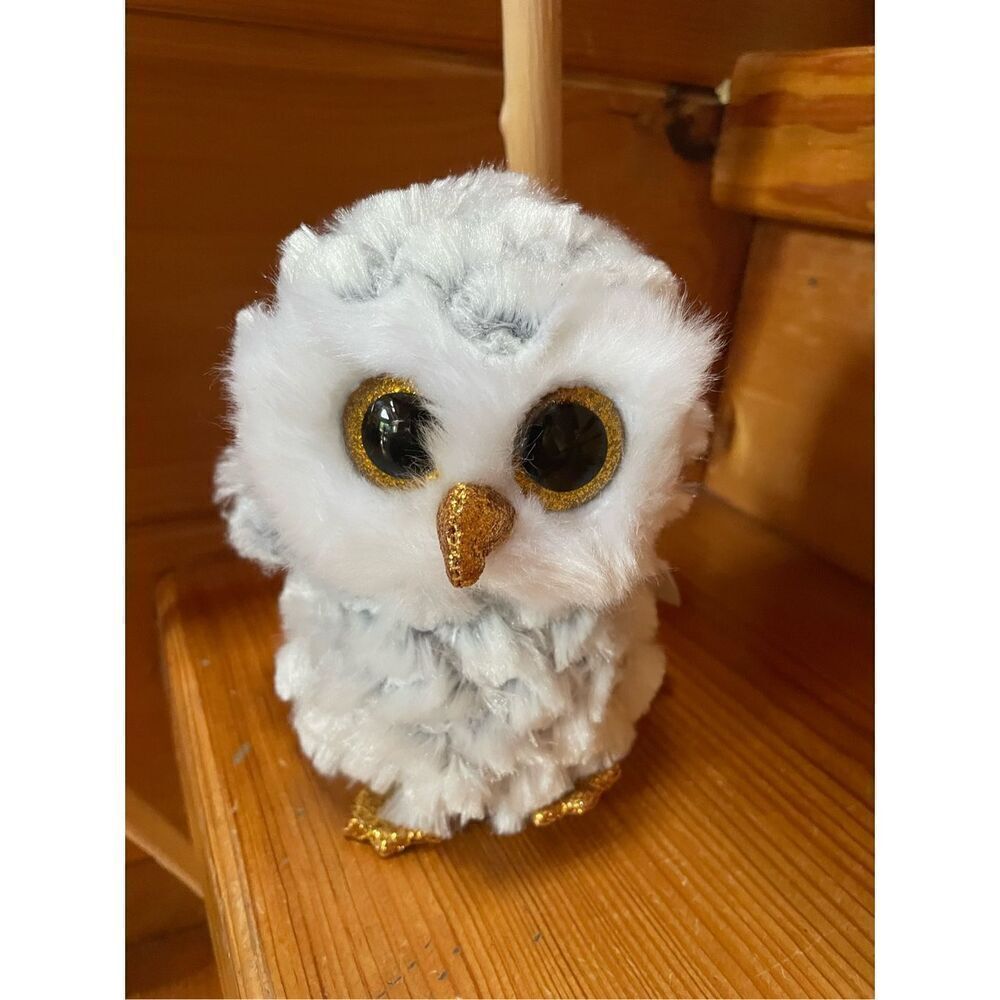 TY Beanie Boos 6" OWLETTE the Owl Plush Stuffed Animal Toy Heart Tags